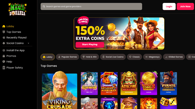 MegaBonanza offshore casino