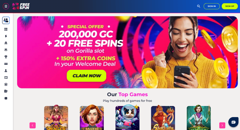Free Spin Casino offshore